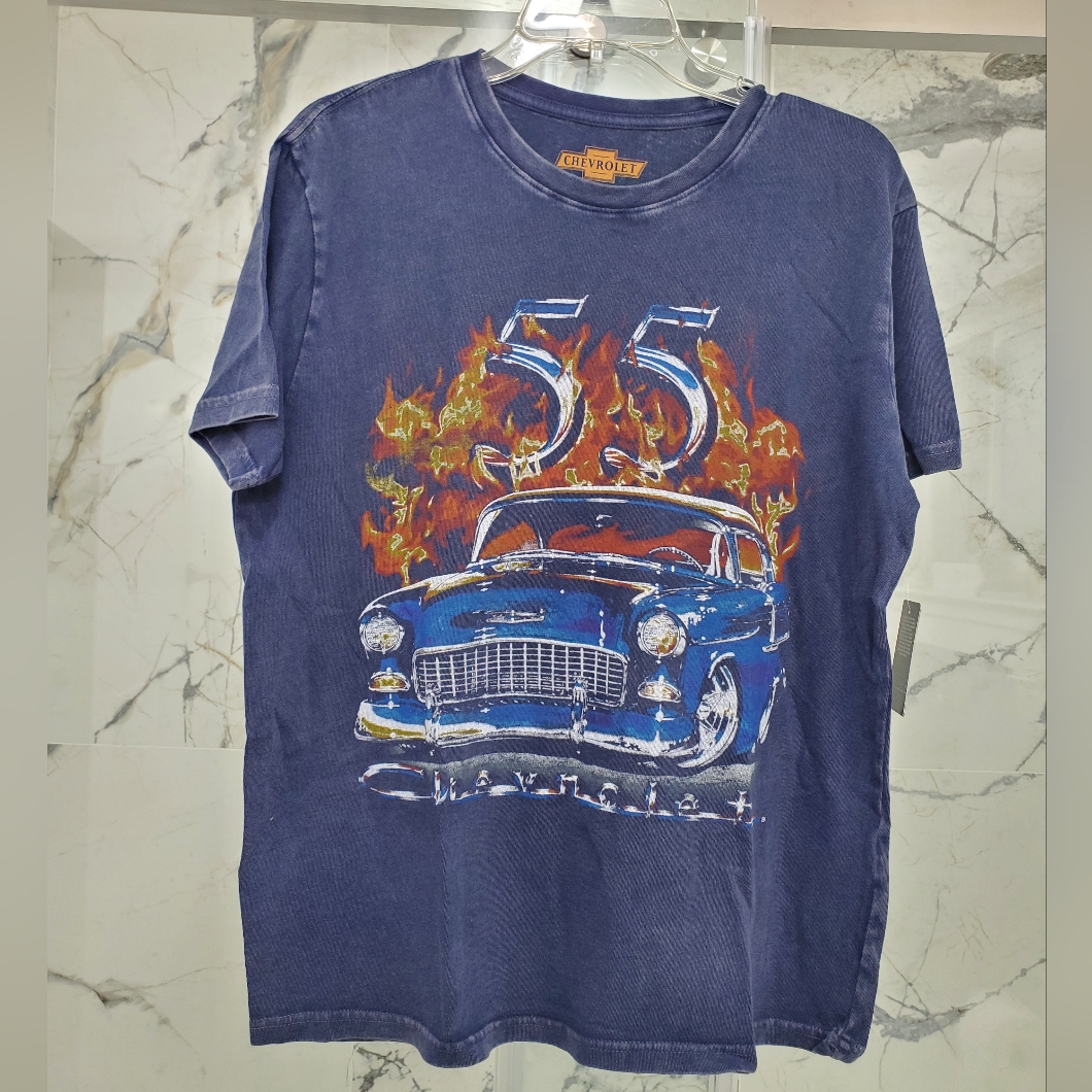 Chevy By Lucky Brand 55 Chevy TShirt Size M